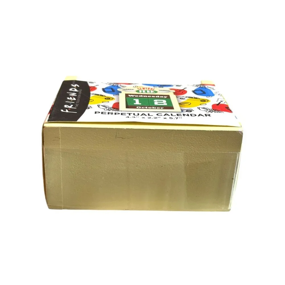 Friends Central Perk Perpetual Calendar Desk Organizer